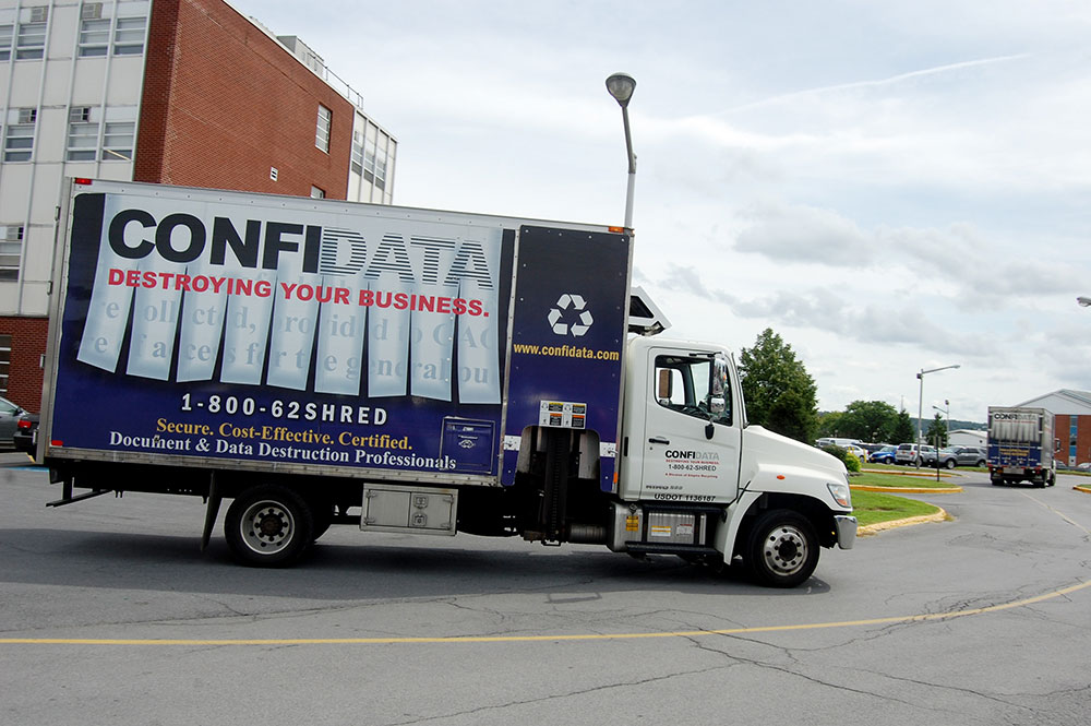 ConfiData mobile shred truck